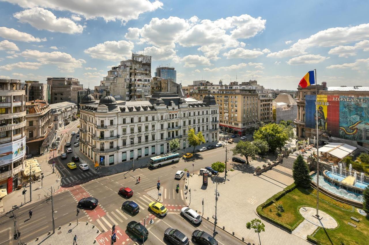 Chic Accommodation With Breathtaking Views Over Calea Victoriei - Your Central Heaven บูคาเรสต์ ภายนอก รูปภาพ