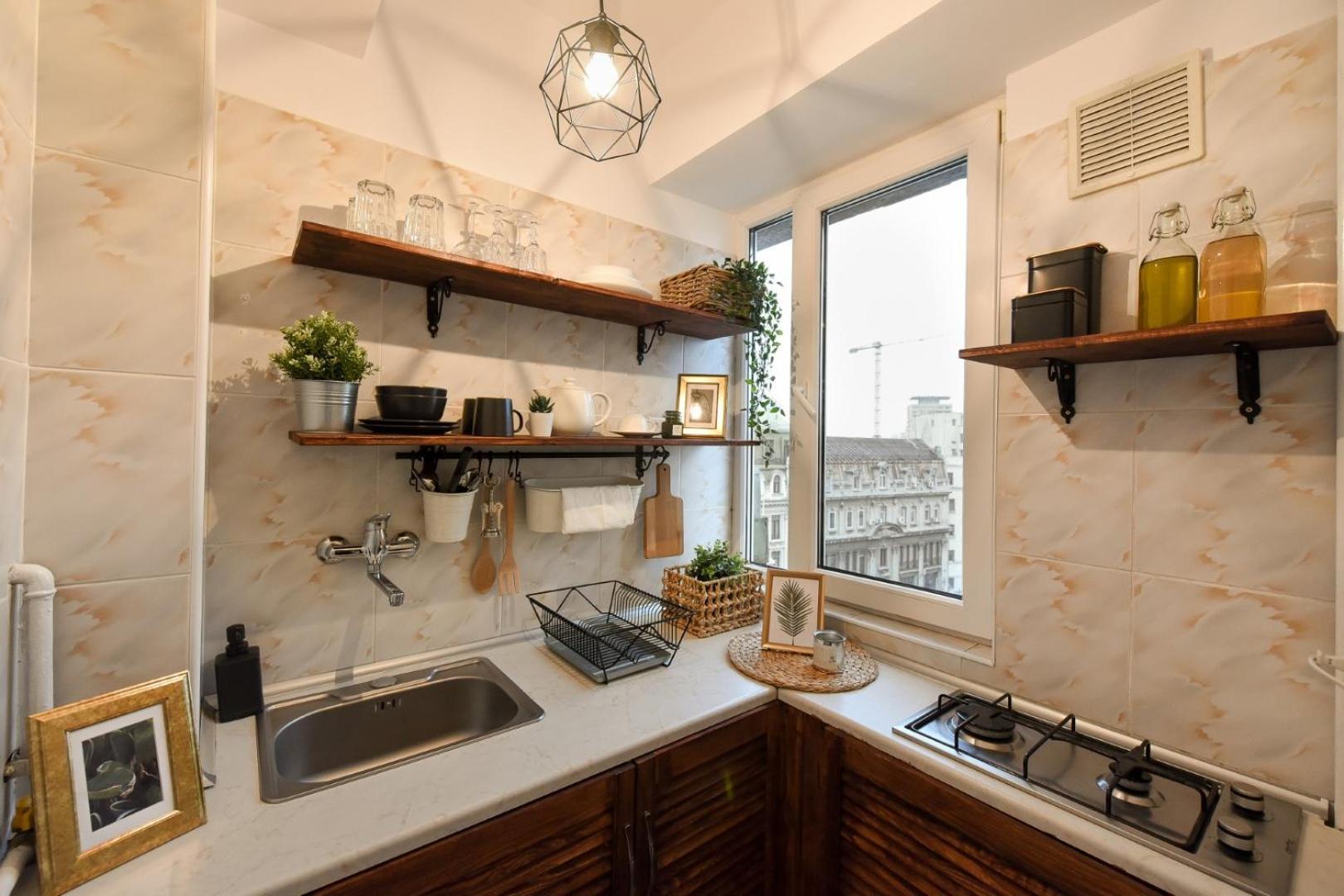 Chic Accommodation With Breathtaking Views Over Calea Victoriei - Your Central Heaven บูคาเรสต์ ภายนอก รูปภาพ